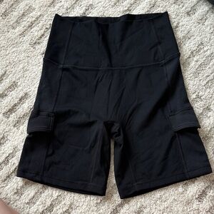 Aerie Black Bike Shorts